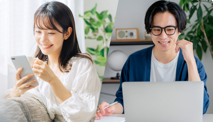 ヒアリングしている男性